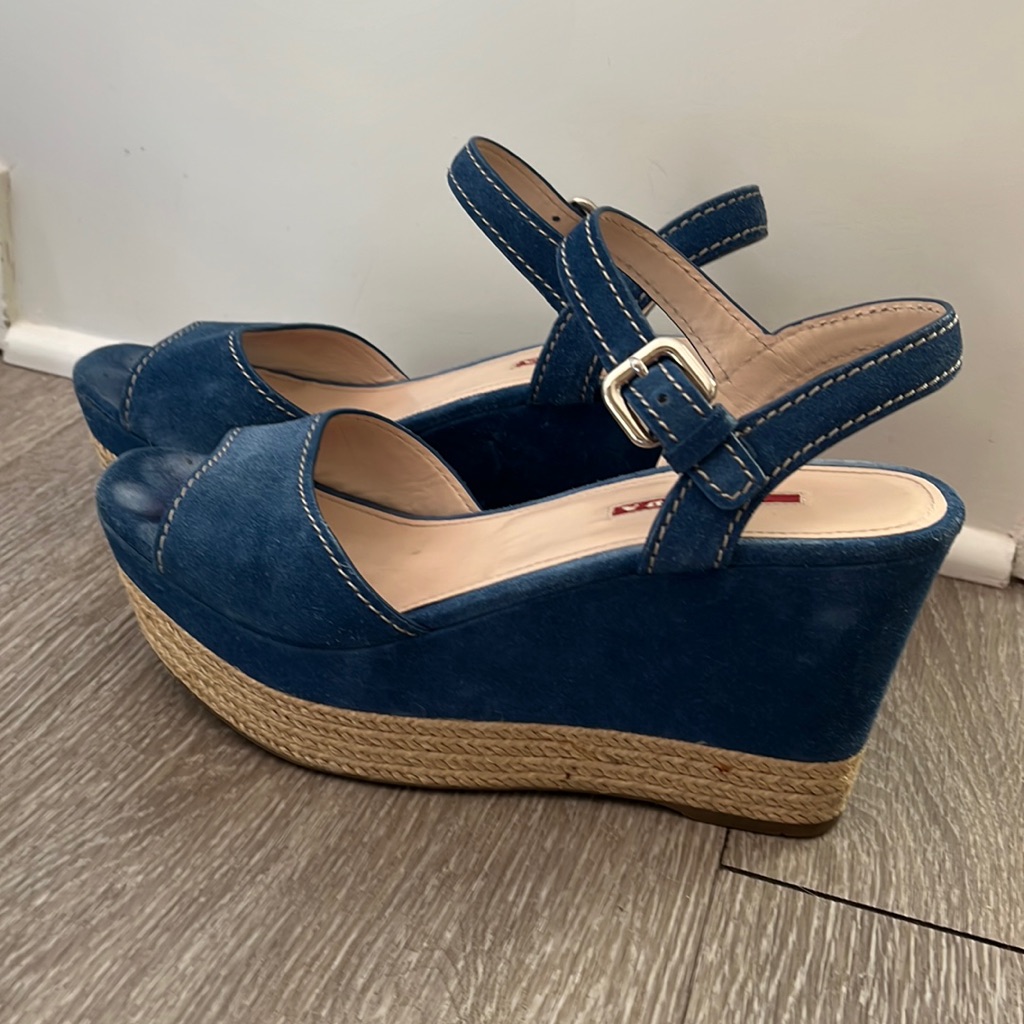 Prada Wedge Sandal